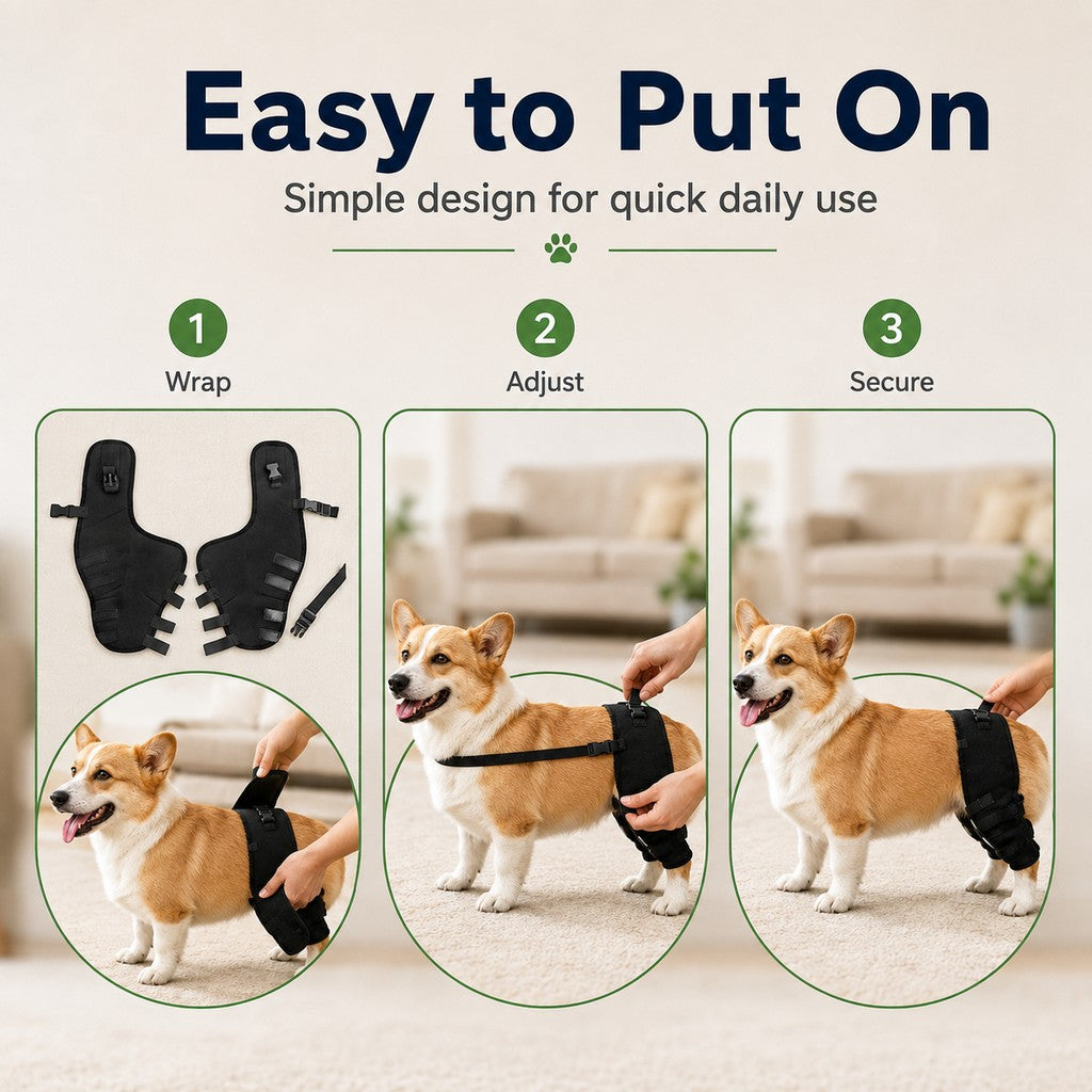 Dog Rear Leg Support Brace for Senior & Weak Dogs