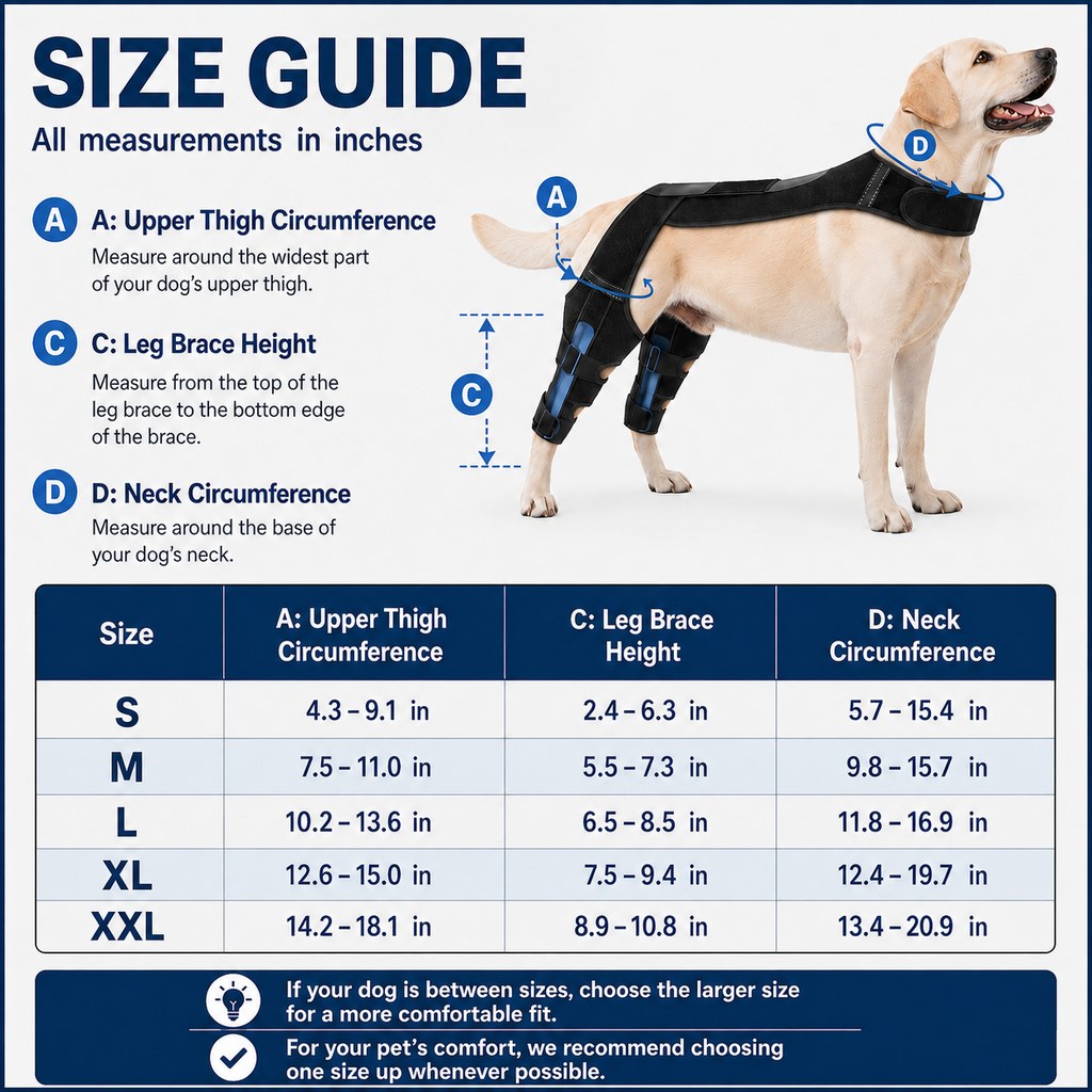 Dog Rear Leg Support Harness for Senior Dogs