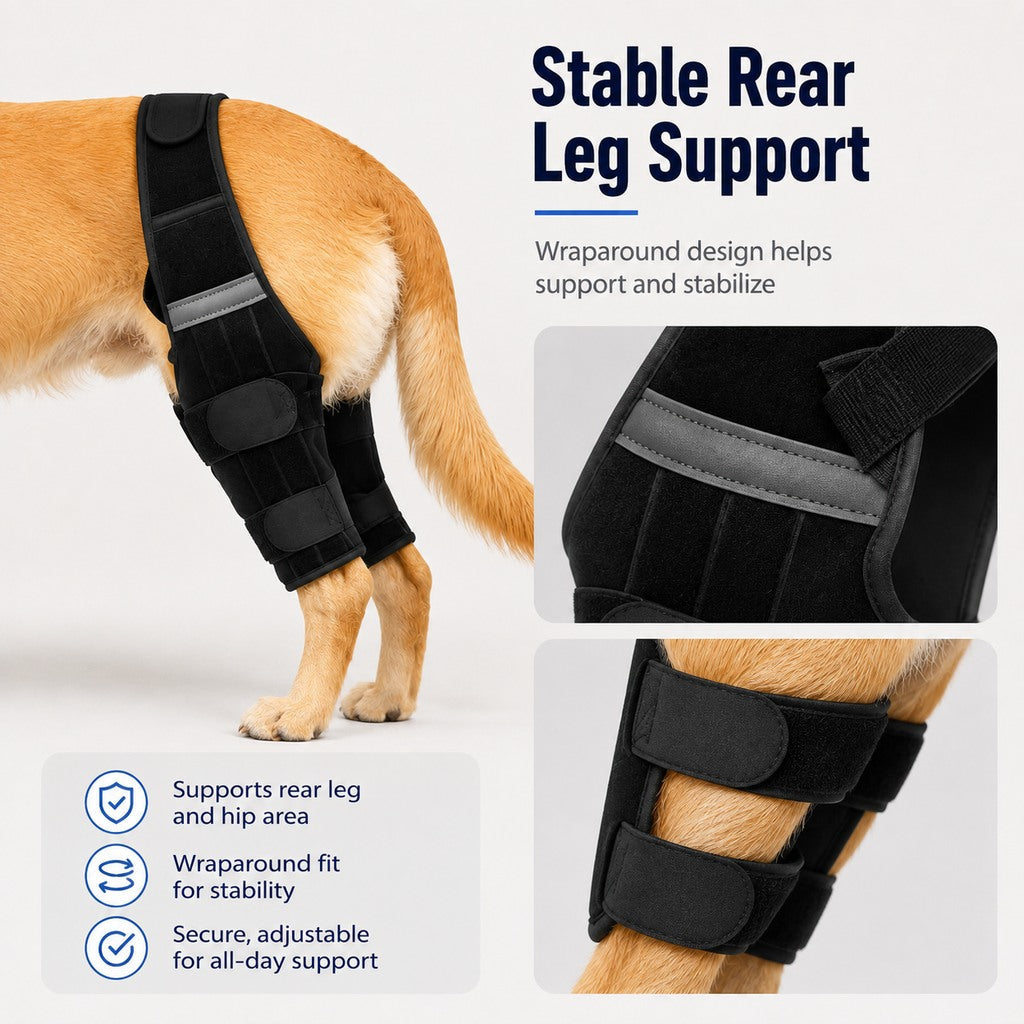 Dog Rear Leg Support Harness for Senior Dogs | Walking & Mobility Lift Assistance