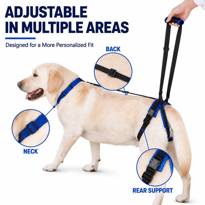 Adjustable Dog Rear Lift Support Harness