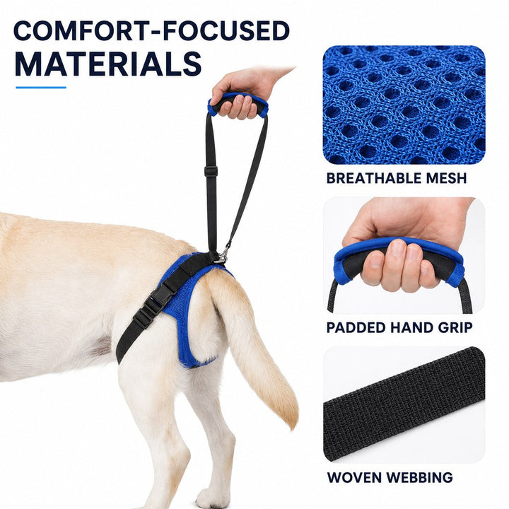 Adjustable Dog Rear Lift Support Harness