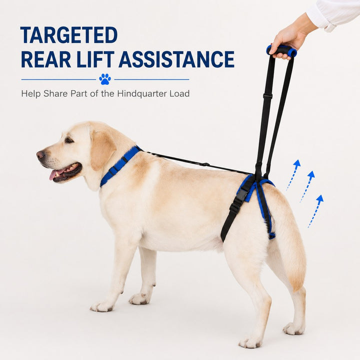 Adjustable Dog Rear Lift Support Harness