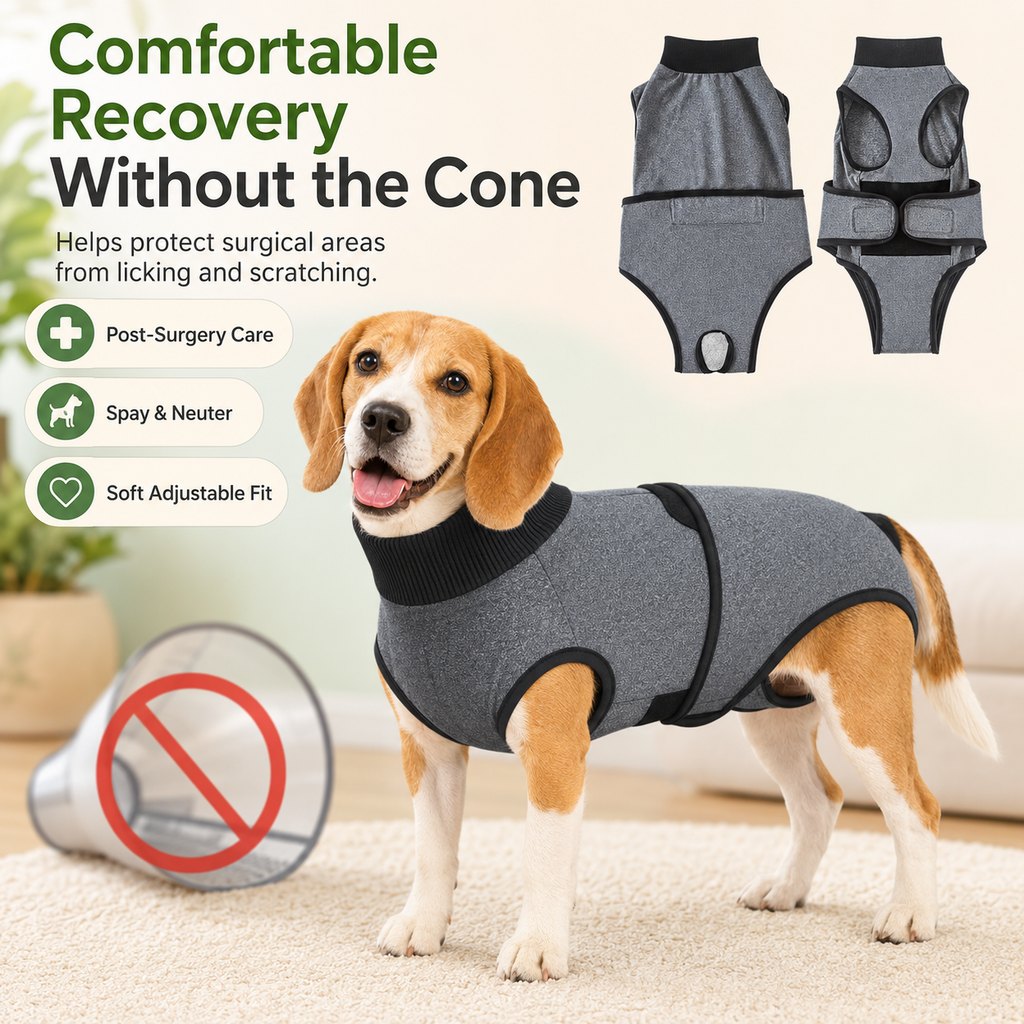 Dog Recovery Suit After Surgery