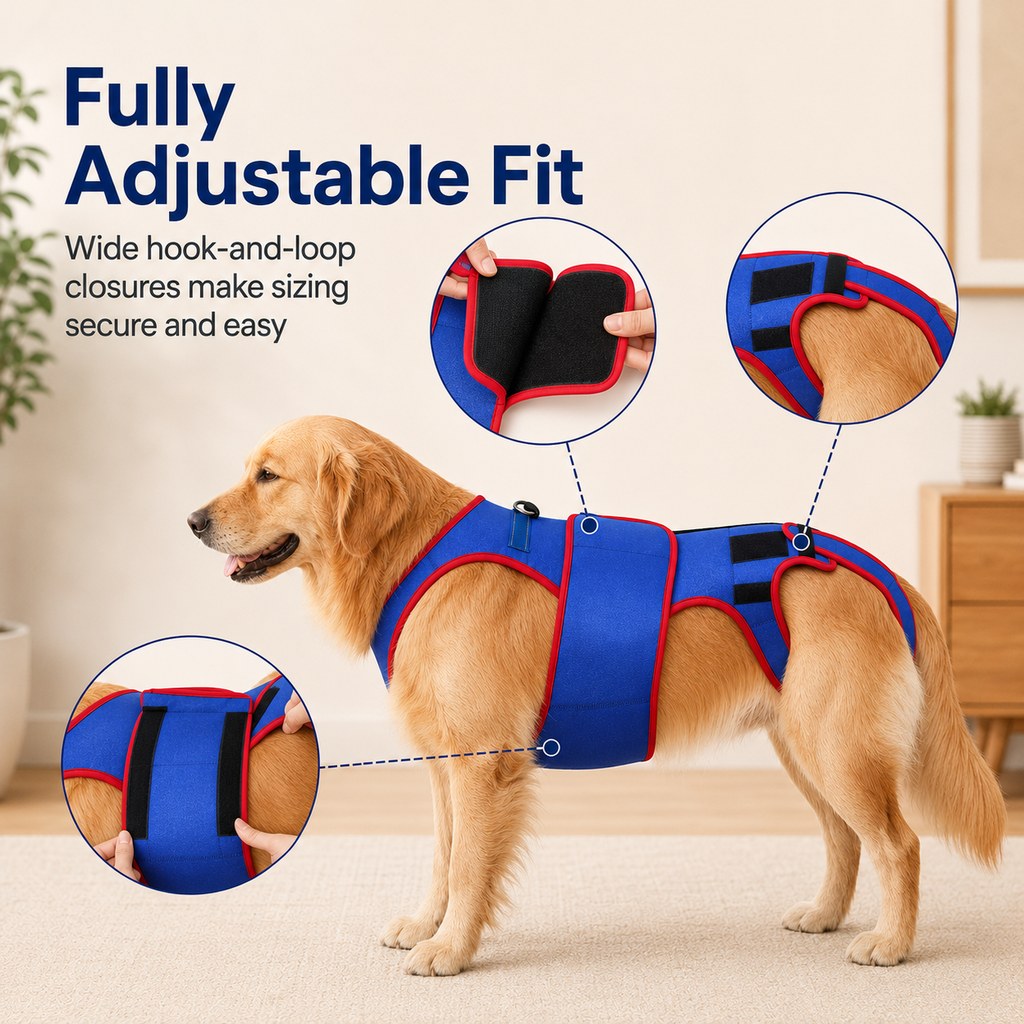 Dog Spine Support Vest for Senior & Recovery Dogs
