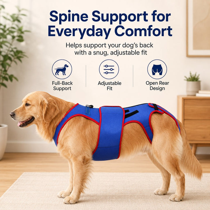 Dog Spine Support Vest for Senior & Recovery Dogs