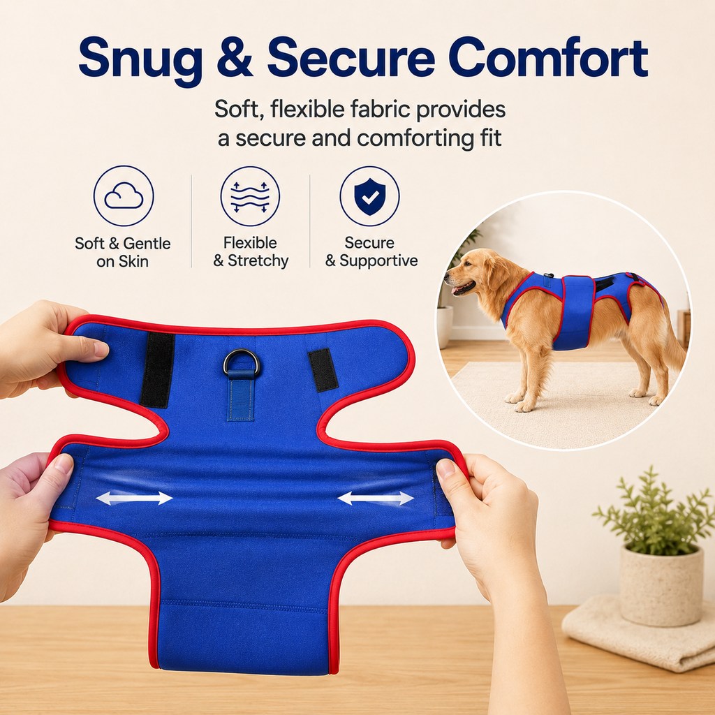 Dog Spine Support Vest for Senior & Recovery Dogs