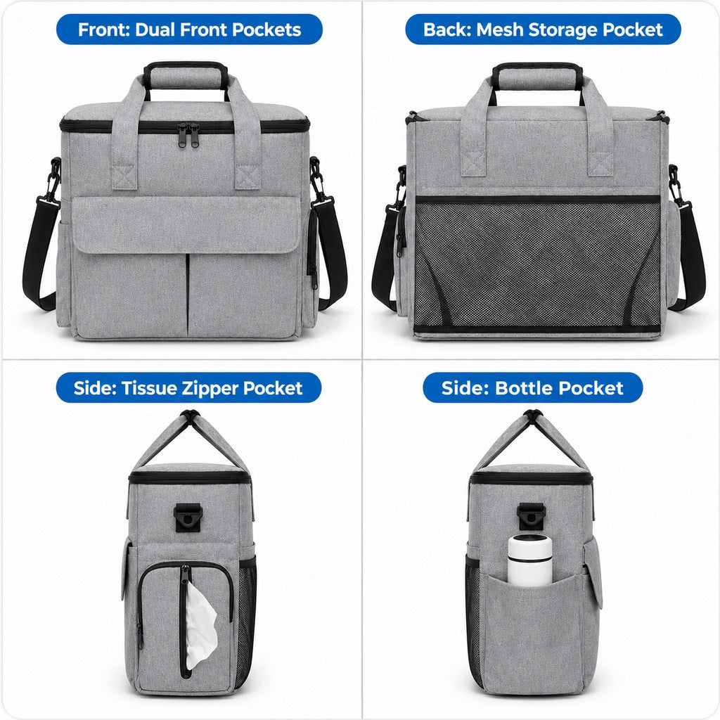 Pet Travel Bag for Dogs & Cats