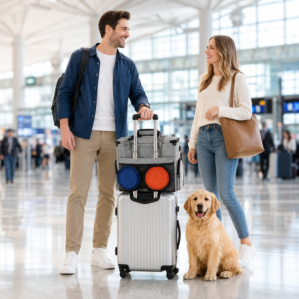 Pet Travel Bag for Dogs & Cats