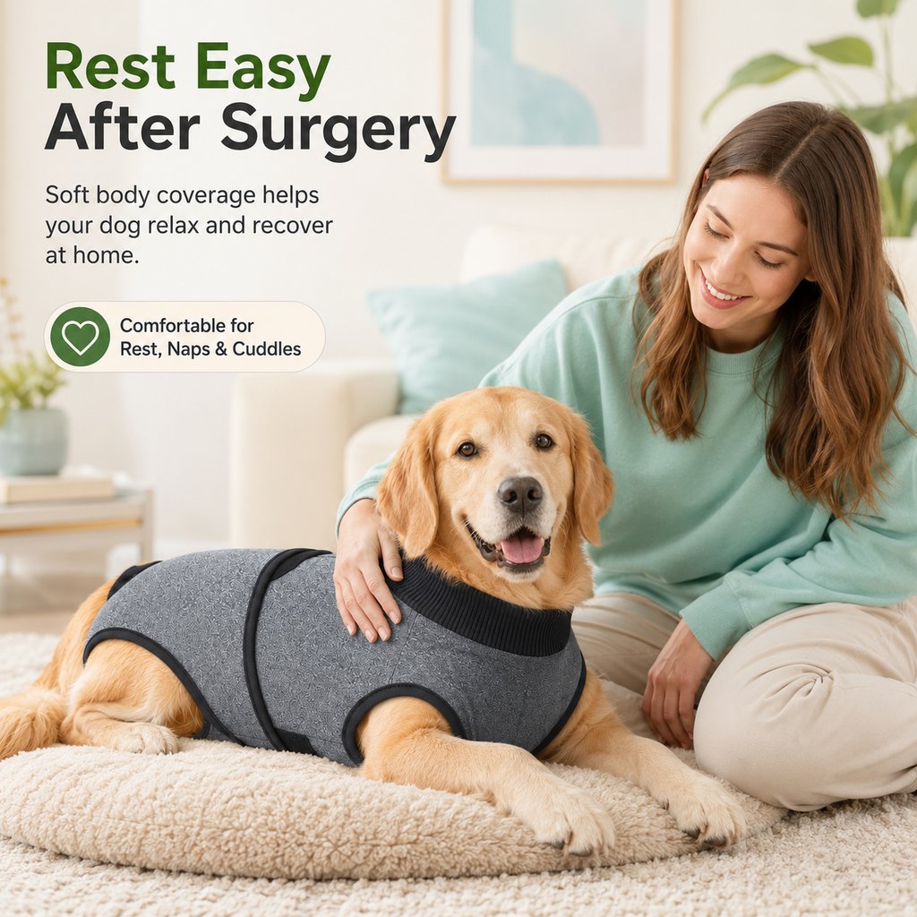 Dog Recovery Suit After Surgery