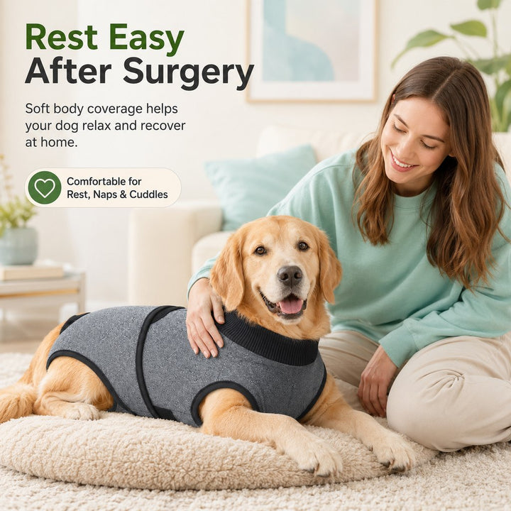Dog Recovery Suit After Surgery