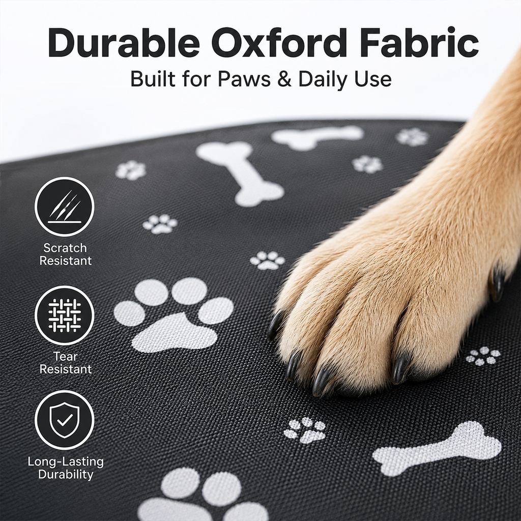Front Seat Pet Car Cover for Dogs | Waterproof Seat Protector for Mud, Fur & Scratches