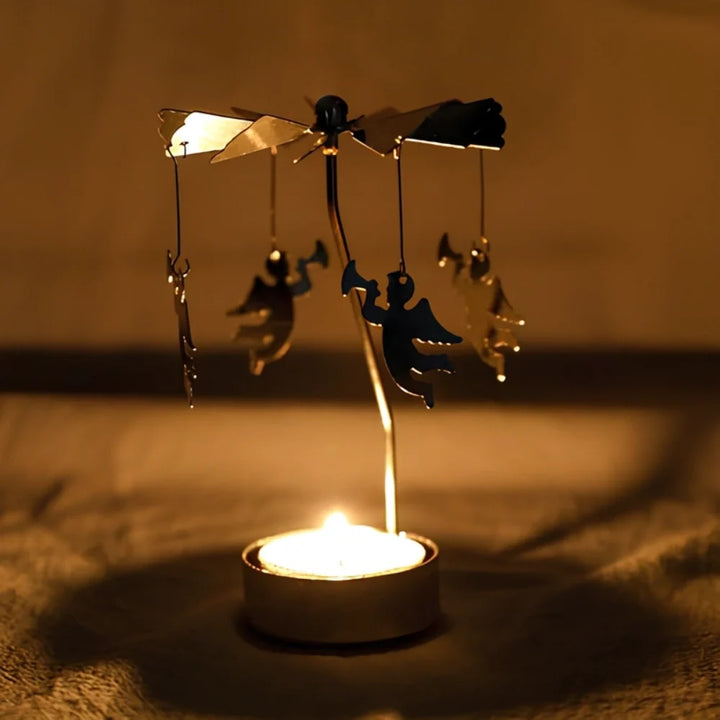 Candle Carousel | Whispers in Motion, Decorative & Versatile