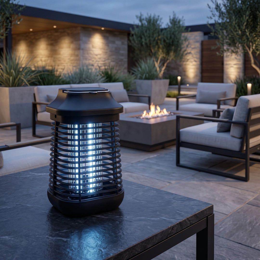 Electric Bug Zapper with 15W UVA Light and 4200V Grid for Indoor Outdoor Use