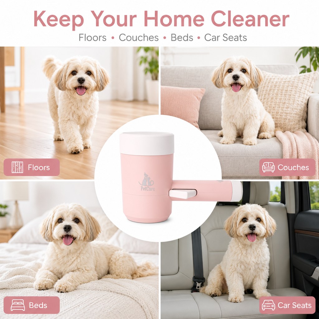 Electric Dog Paw Cleaner Cup for Muddy Walks
