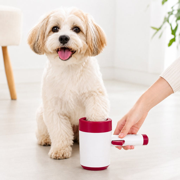 Electric Dog Paw Cleaner Cup for Muddy Walks