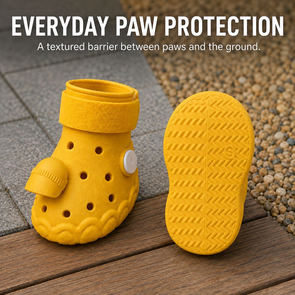 Step-Activated RGB Light-Up Dog Boots for Night Walks