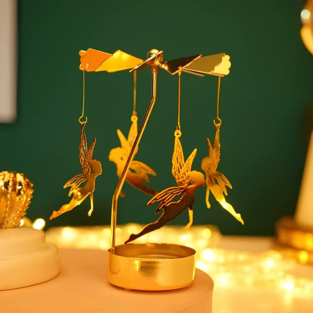 Candle Carousel | Whispers in Motion, Decorative & Versatile