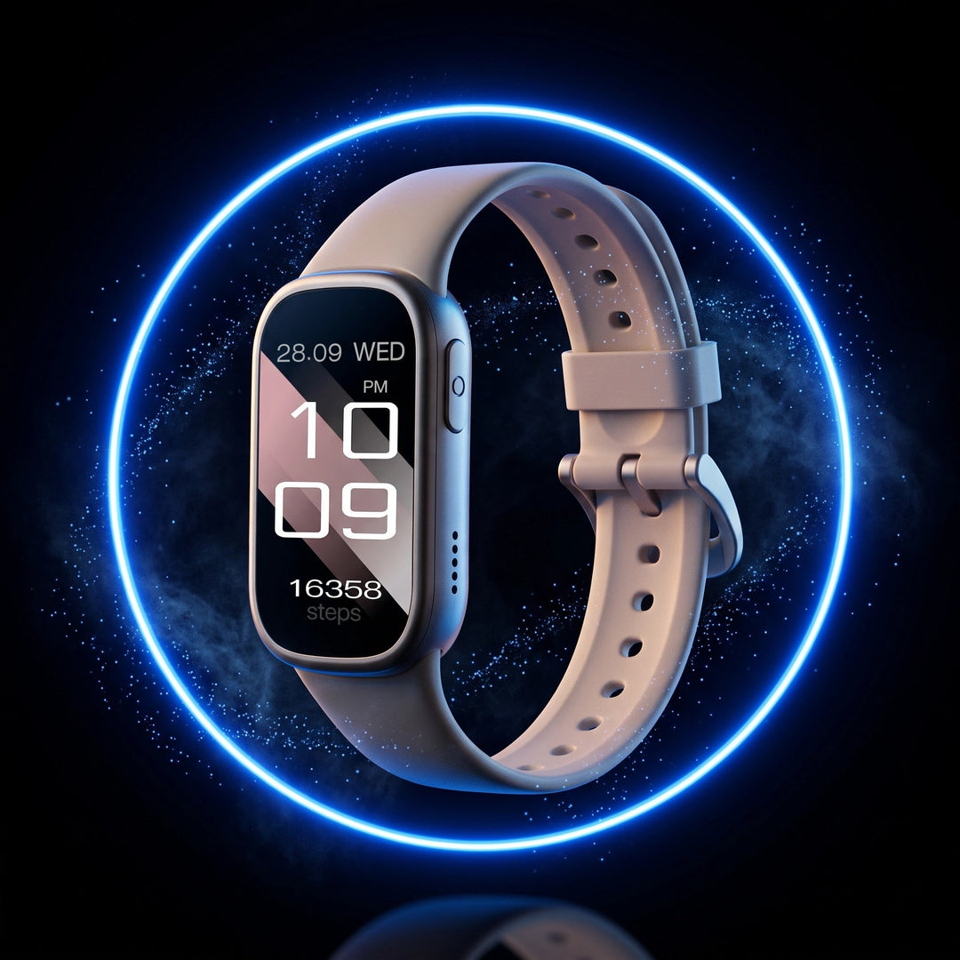Fitness Smartwatch with IP68 Water Resistance, LCD Display and 7 Day Battery