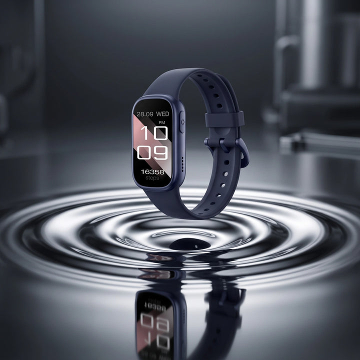 Fitness Smartwatch with IP68 Water Resistance, LCD Display and 7 Day Battery