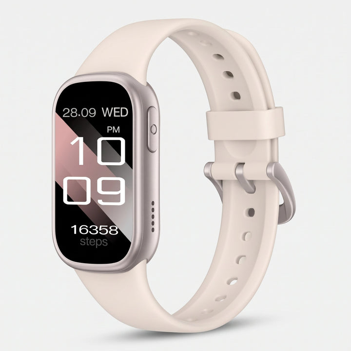 Fitness Smartwatch with IP68 Water Resistance, LCD Display and 7 Day Battery
