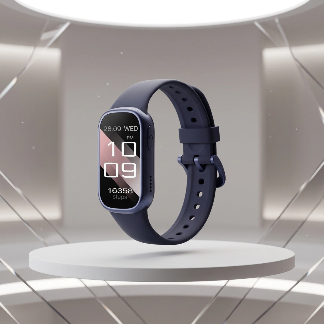 Fitness Smartwatch with IP68 Water Resistance, LCD Display and 7 Day Battery