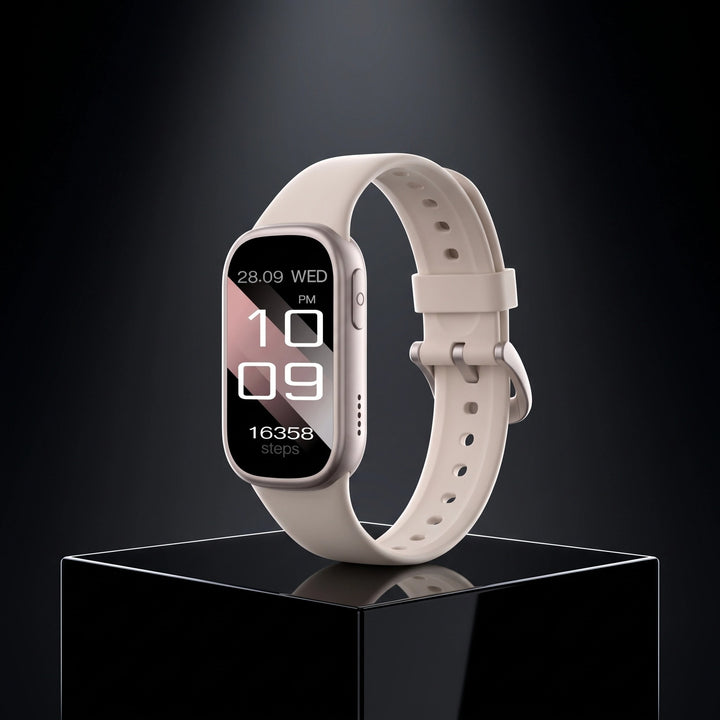 Fitness Smartwatch with IP68 Water Resistance, LCD Display and 7 Day Battery
