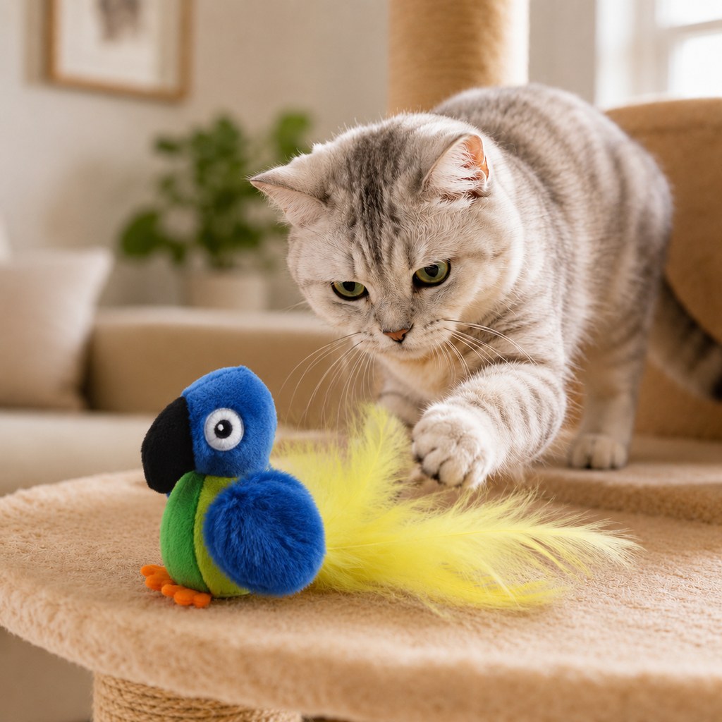 Rechargeable Interactive Cat Toy