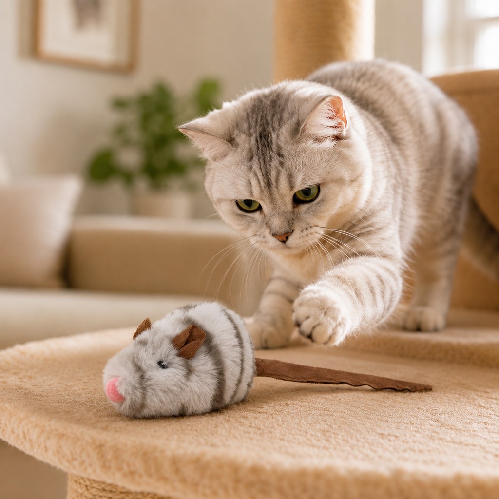 Rechargeable Interactive Cat Toy