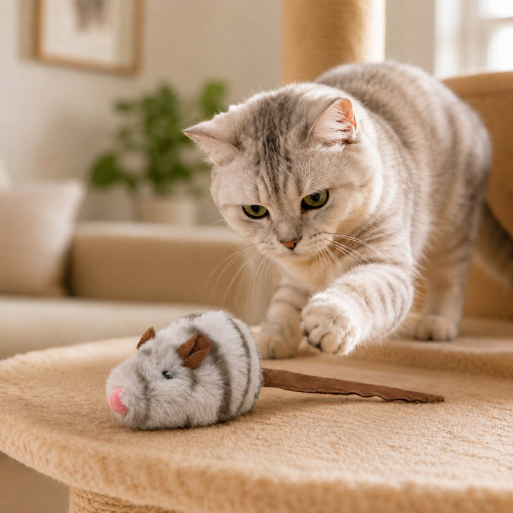 Rechargeable Interactive Cat Toy