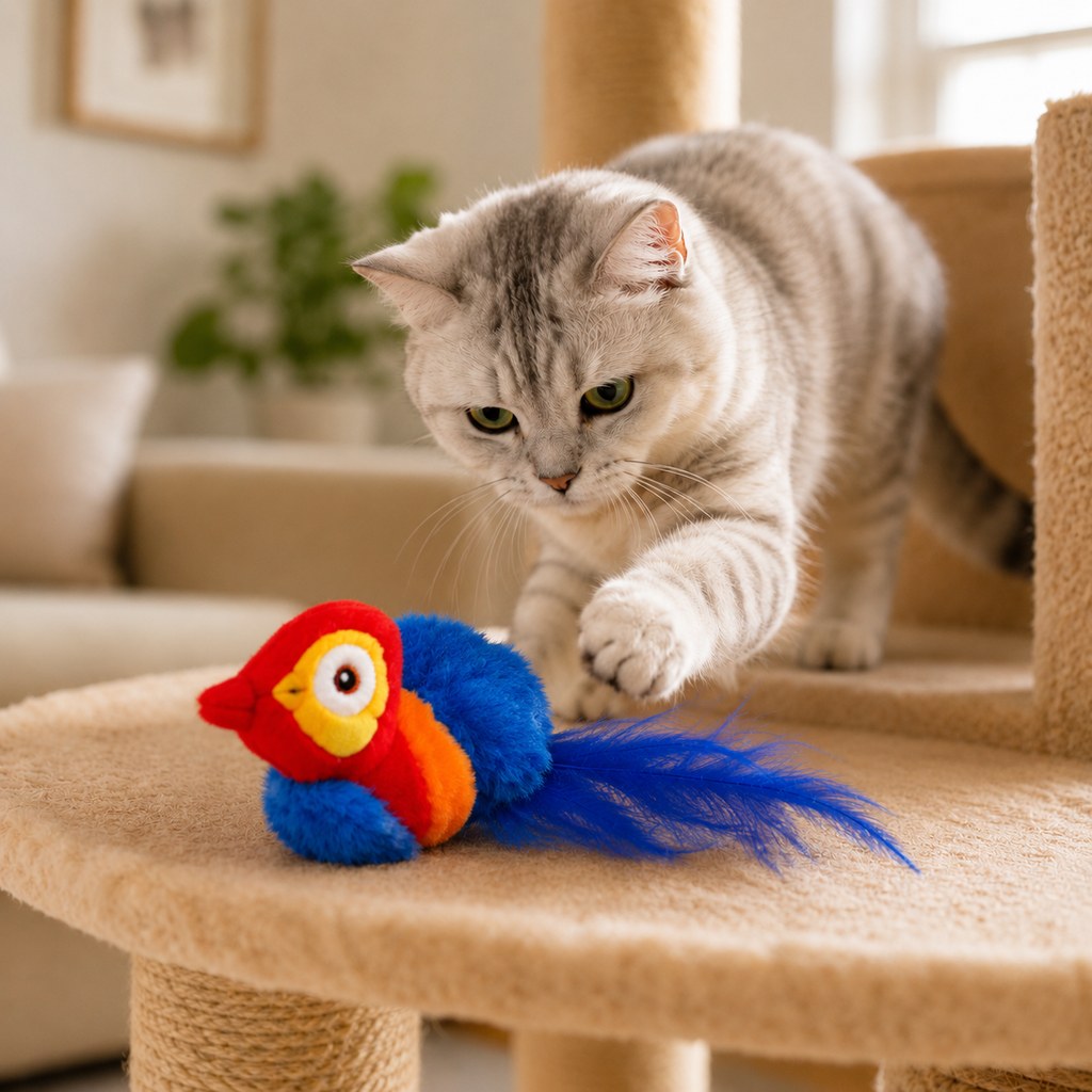 Rechargeable Interactive Cat Toy