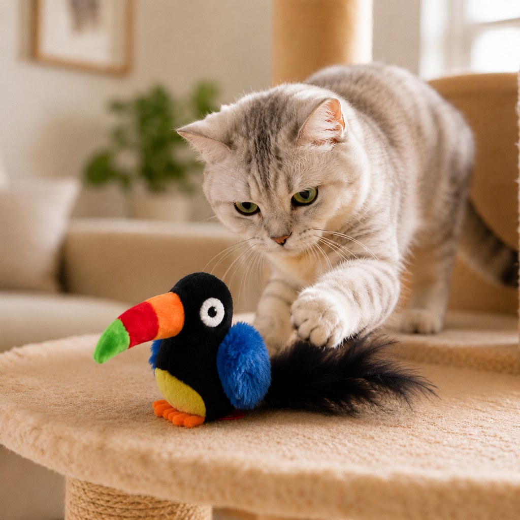 Rechargeable Interactive Cat Toy