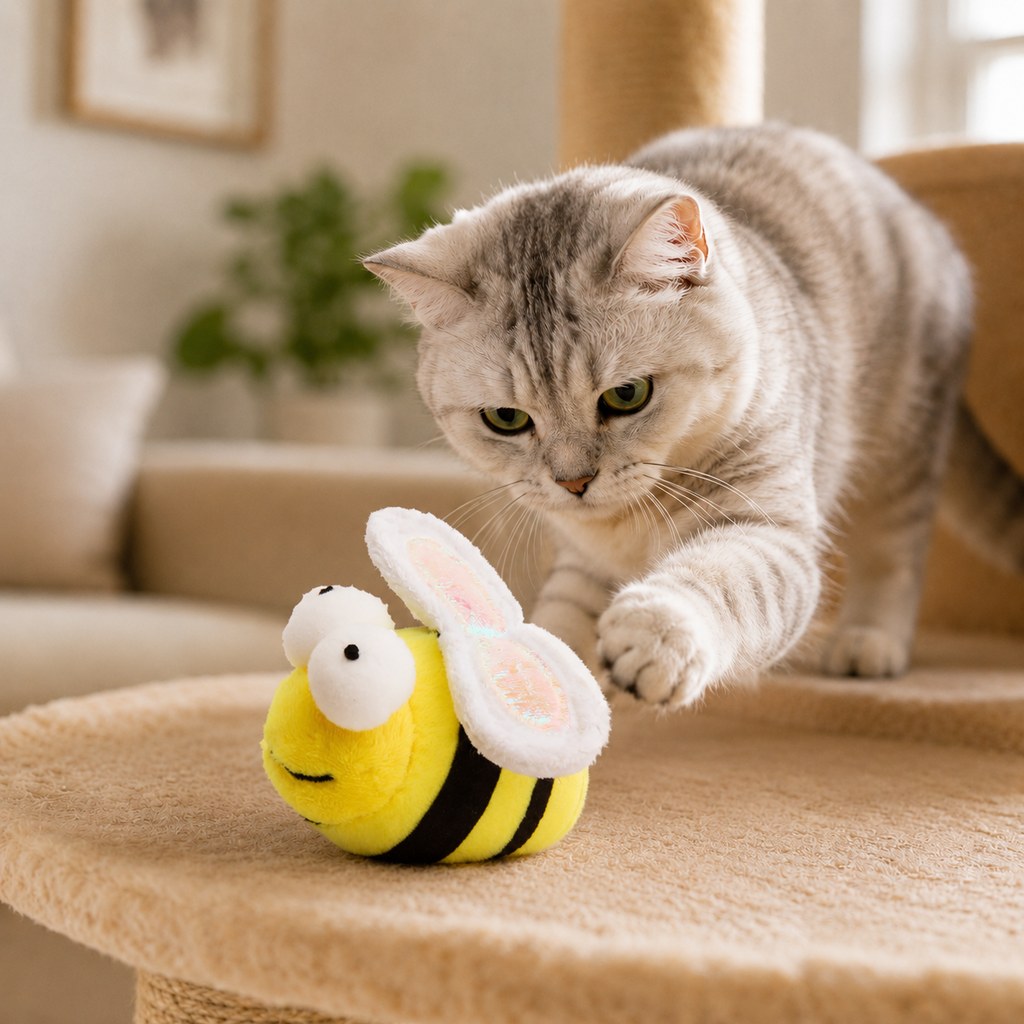 Rechargeable Interactive Cat Toy