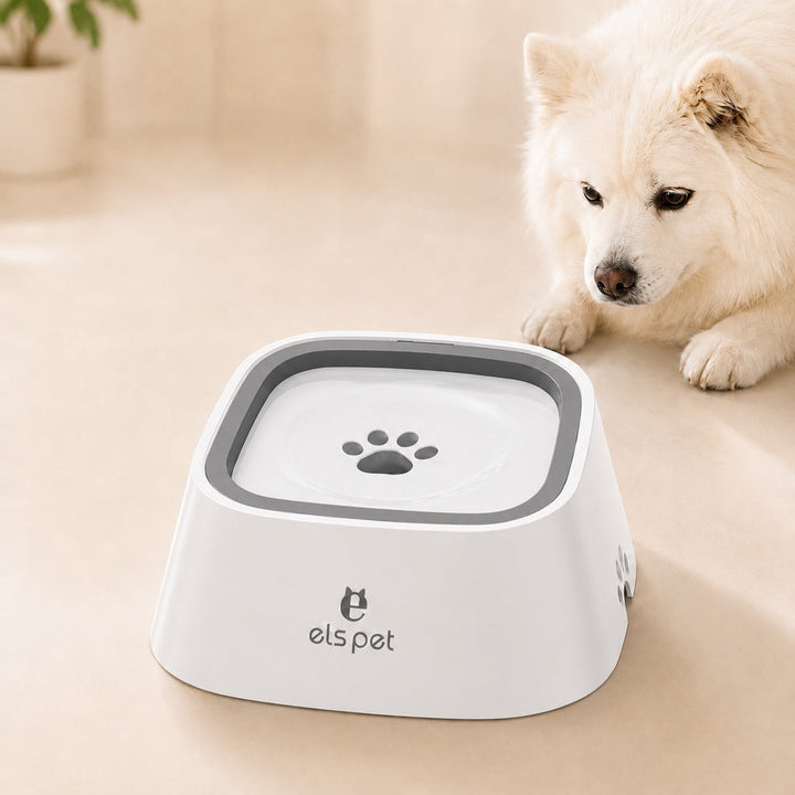 Floating Pet Water Bowl for Home & Car | Less Splash, Cleaner Floors