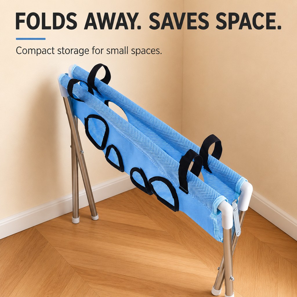 Foldable Pet Grooming Stand for Cats & Small Dogs