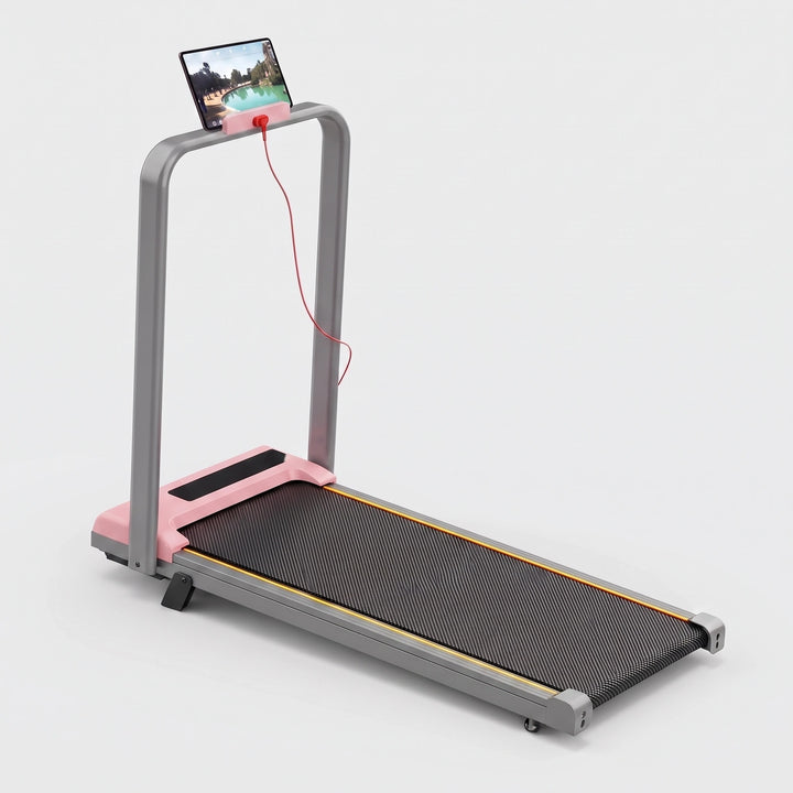 Foldable Walking Pad Treadmill with Bluetooth App Control