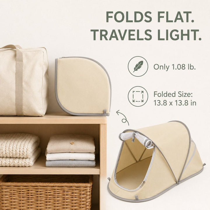 Portable Foldable Pet Tent for Cats & Small Dogs