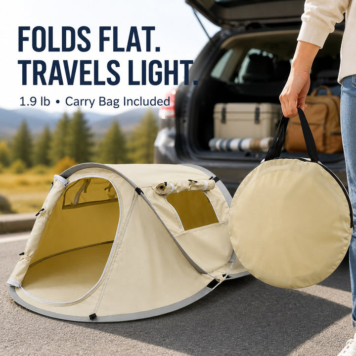 Portable Pop-Up Pet Tent for Home, Parks & Travel | A Familiar Rest Space for Cats & Small Dogs