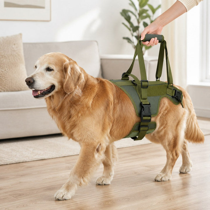 Full-Body Dog Lift Support Harness for Stairs, Cars & Limited Mobility