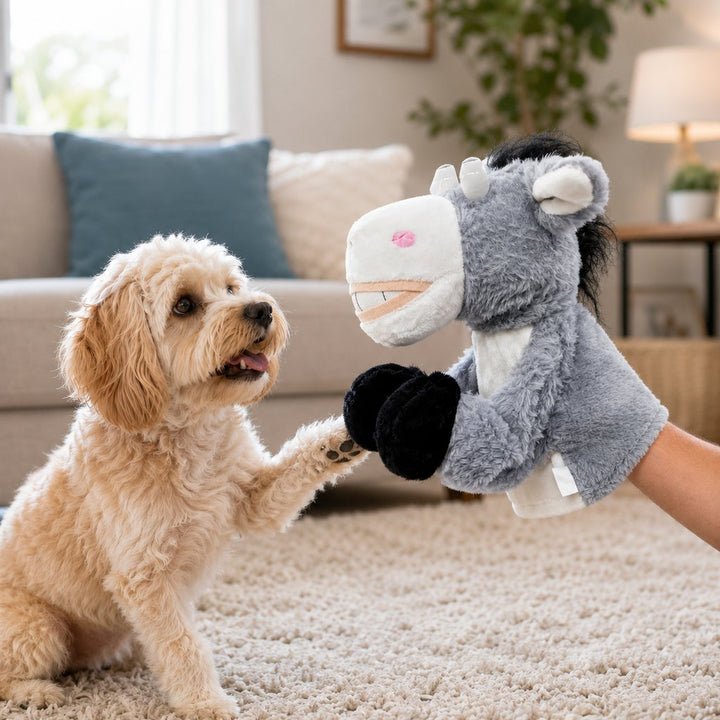 Interactive Boxing Pet Puppet for Indoor Play