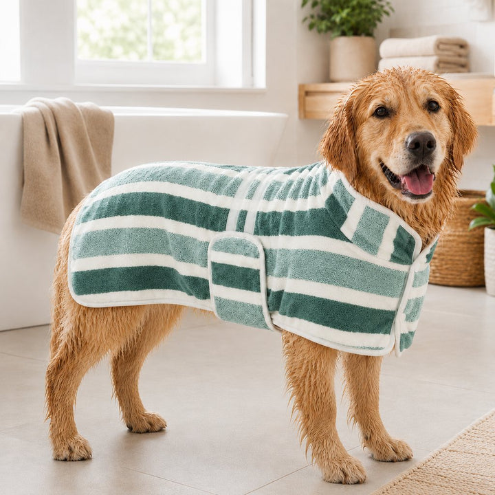 Wearable Microfiber Dog Drying Towel