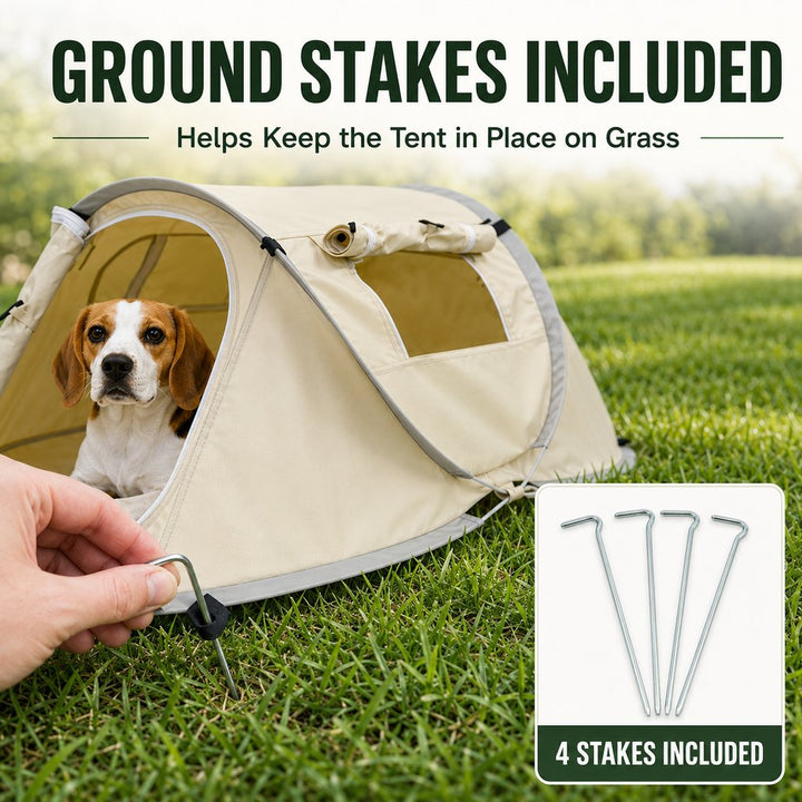 Portable Pop-Up Pet Tent for Home, Parks & Travel | A Familiar Rest Space for Cats & Small Dogs