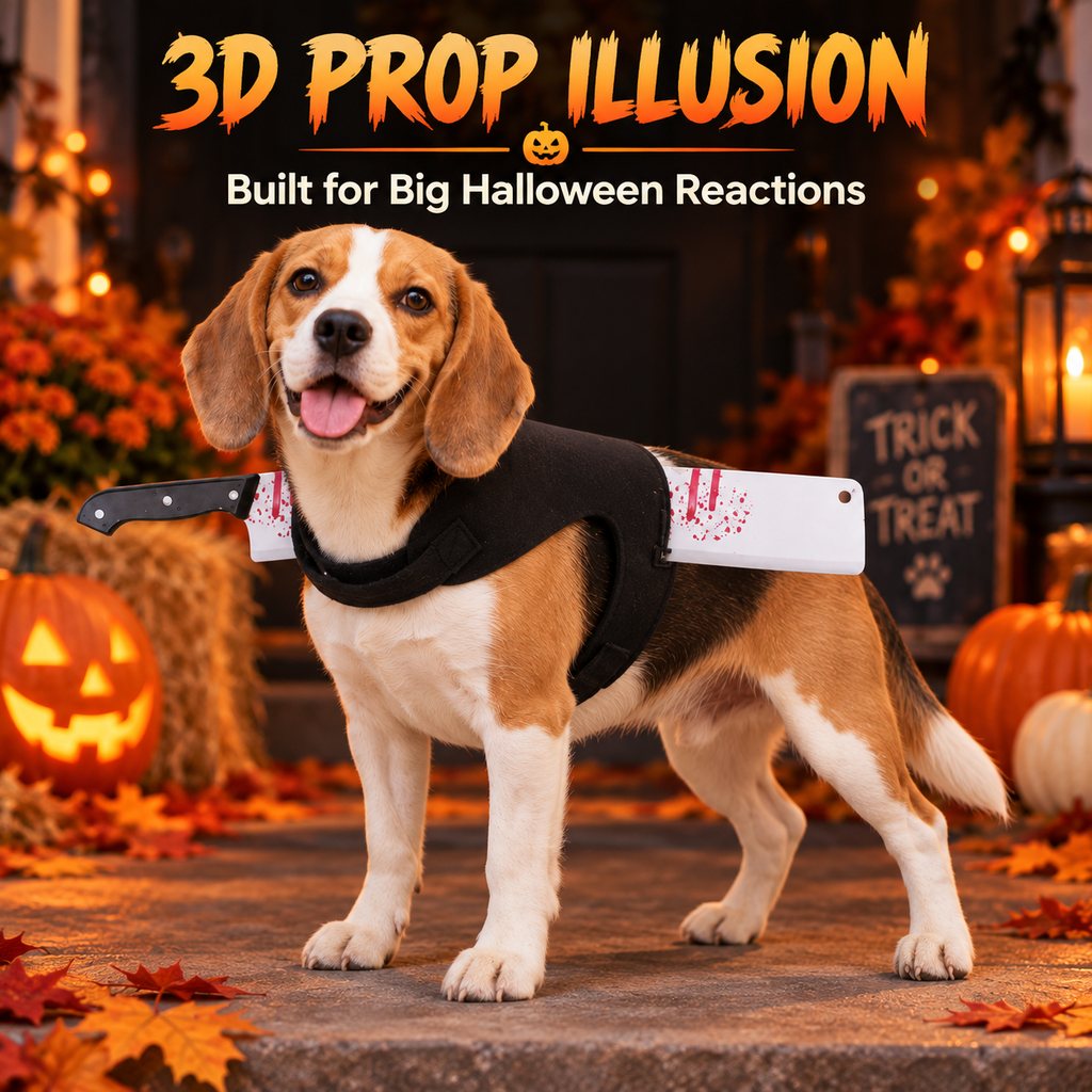 Halloween Horror Prop Dog Costume Harness