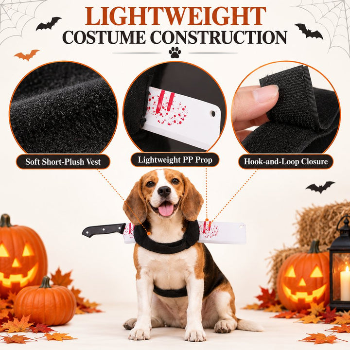 Halloween Horror Prop Dog Costume Harness