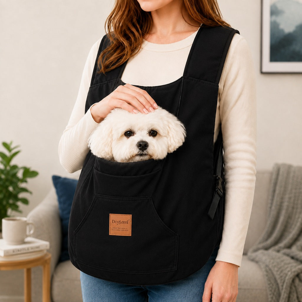 Hands-Free Front Pet Carrier for Small Dogs & Cats