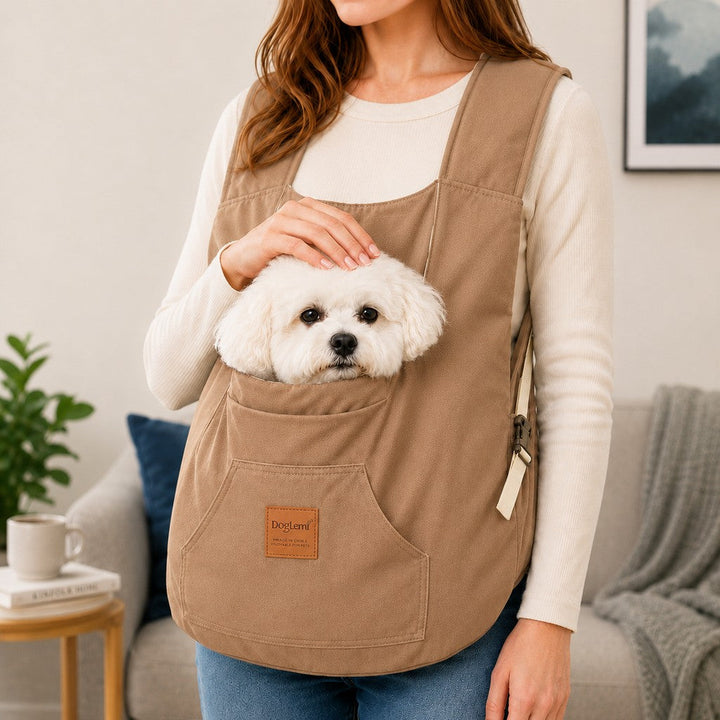 Hands-Free Front Pet Carrier for Small Dogs & Cats
