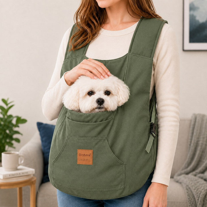 Hands-Free Front Pet Carrier for Small Dogs & Cats