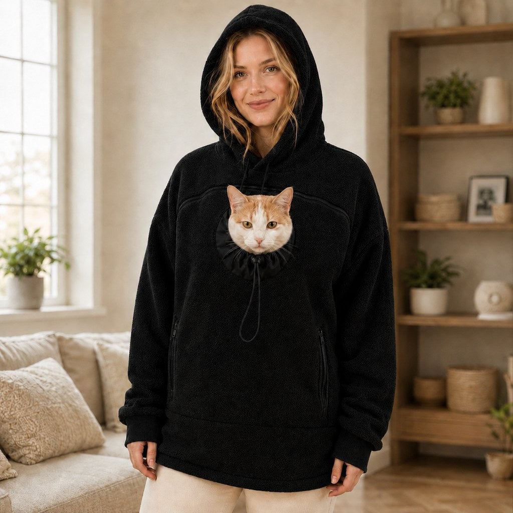 Hands-Free Pet Carrier Hoodie