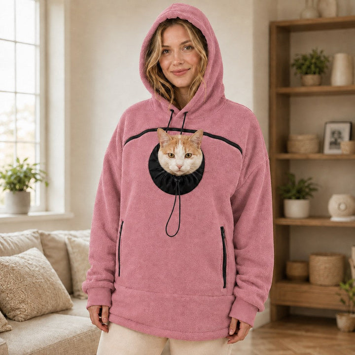 Hands-Free Pet Carrier Hoodie