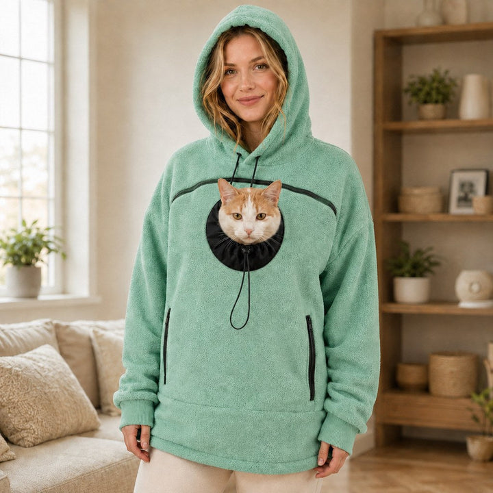 Hands-Free Pet Carrier Hoodie