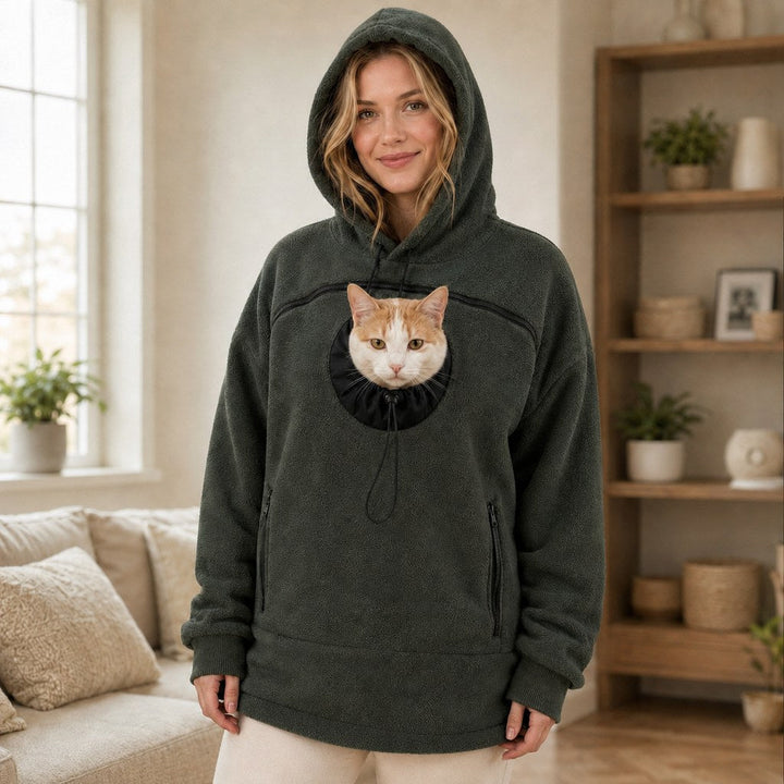 Hands-Free Pet Carrier Hoodie